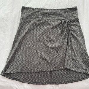 The North Face Asymmetrical Charcoal Skirt